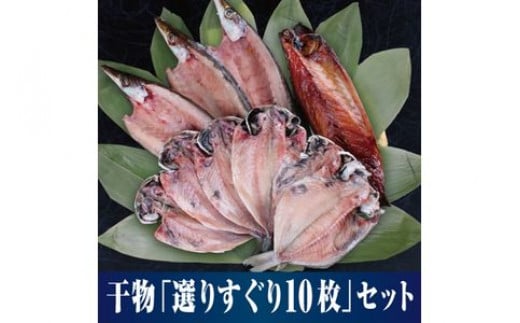 
【水産事業者を応援しよう！】小田原名物「干物」をさまざまな魚でそれぞれのおいしさを。小田原干物 選りすぐり10枚セット【惣菜 魚 ひもの 選りすぐり10枚セット こだわりの逸品 おすすめの10枚セット ひもの食べつくし 神奈川県 小田原市 】
