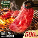 【ふるさと納税】【幻の和牛】国産 和牛 A5ランク 牛肉 葉山牛 ロース 赤身 焼肉用 500g ／A5 黒毛和牛 焼肉 焼き肉 500グラム 冷凍 【葉山牛ステーキレストラン 角車】[ASBD004]