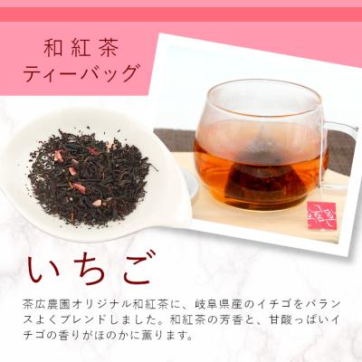 ふるさと納税 東白川村 和紅茶ティーバッグ いちご 8個 東白川村産 岐阜県産 和紅茶 紅茶 ティー ティーバッグ |  | 01