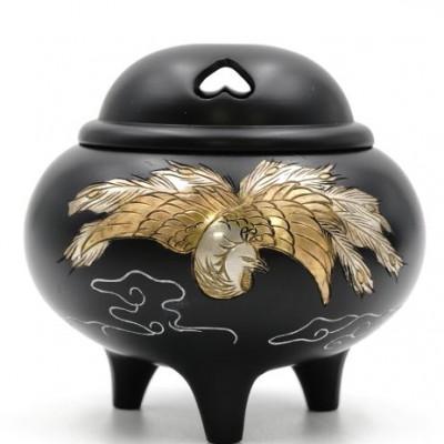 ふるさと納税 高岡市 【高岡銅器】香炉　鳳凰 |  | 01