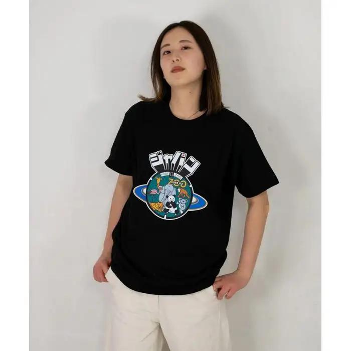 神戸市 マンホールTシャツ 黒（XLサイズ）