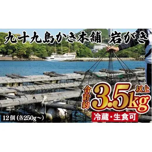 岩かき 【 殻付き 】 岩かき 3.5kg カキ 牡蠣 A174