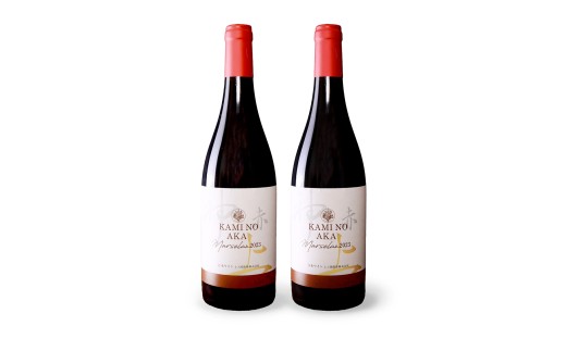 北海道 上ノ国ワイナリーの赤ワイン「上の赤マルセラン2023」　750ml×2本