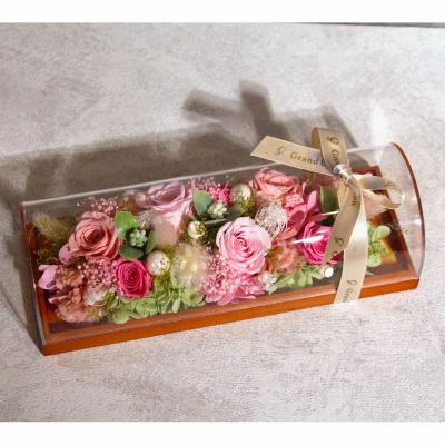 ふるさと納税 出雲市 ドルチェ フラワーアレンジメント【ピンク】