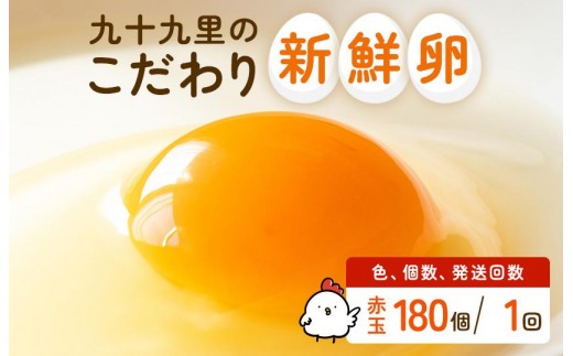 九十九里ファームこだわりたまご贈答用 180個 ～あおい海・みどりの里～《赤玉》 たまご 卵 玉子 タマゴ 赤玉 卵かけご飯 新鮮 旨み 甘み 贈答用 贈答 ギフト 贈り物 千葉県 匝瑳市