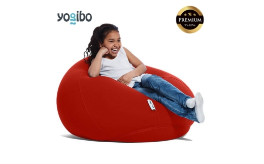 Yogibo Drop Premium（ヨギボー ドロップ プレミアム）レッド