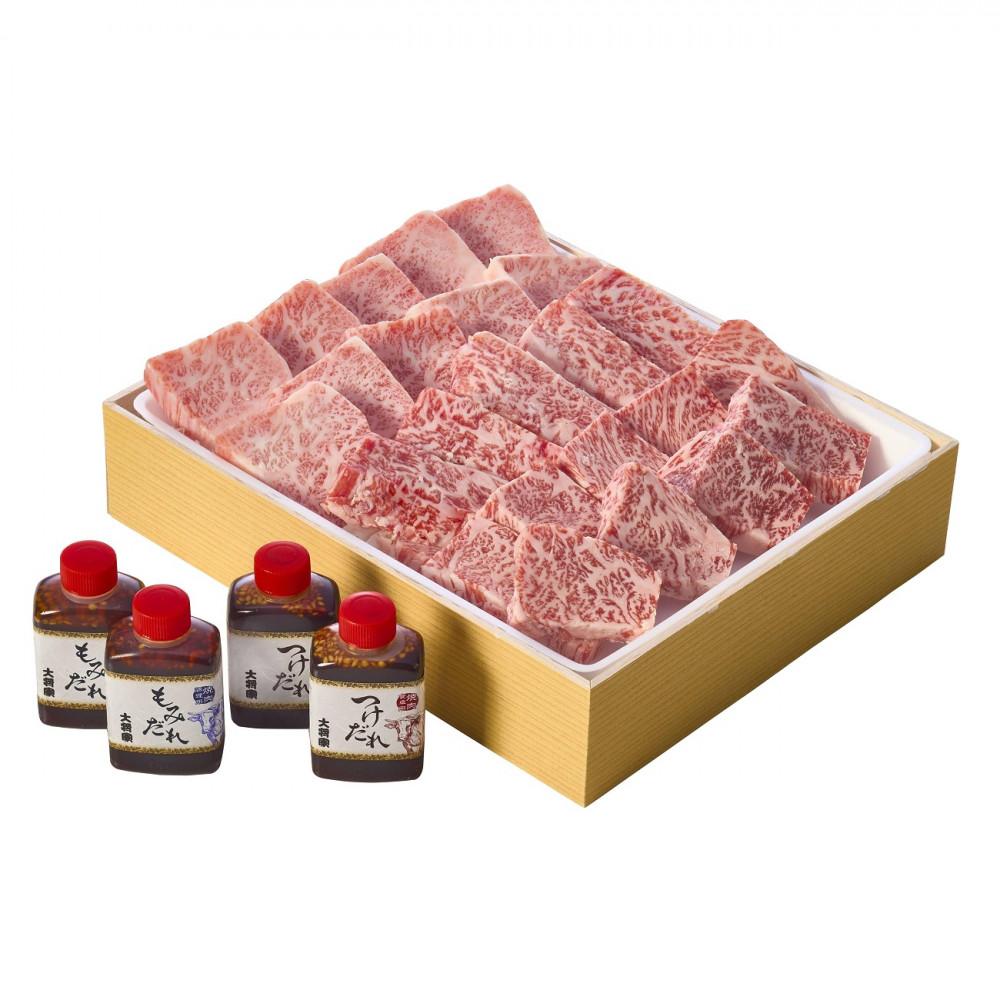 【ふるさと納税】【木曽路】厳選　黒毛和牛焼肉500gセット～もみだれ・つけだれ付き～