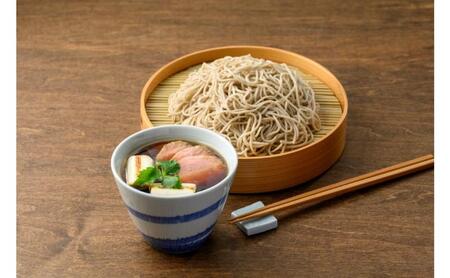 蕎麦 【3ヶ月定期便】 鴨せいろそば（半生麺）8人前　蕎麦