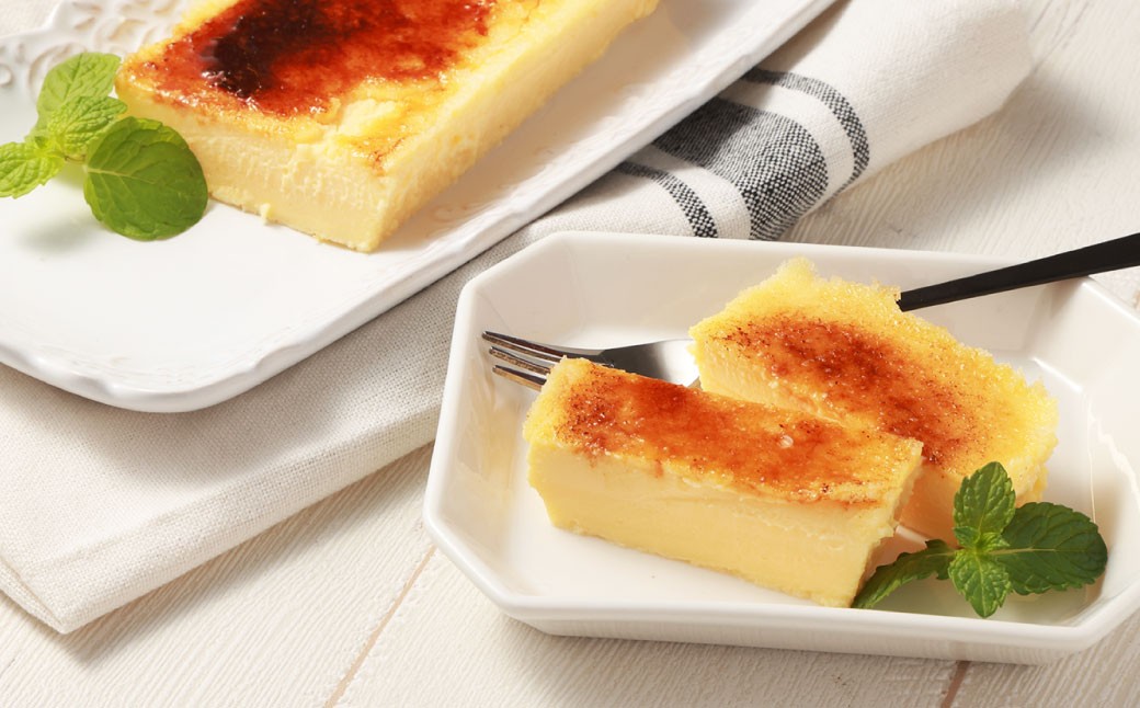 ドライフルーツとナッツのカッサータ（約200g×2本）・中札内たまごのカタラーナ（約200g×2本）