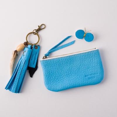 ふるさと納税 宍粟市 鹿革コレクション「生きた証」露草3点セット　AN13 |  | 01