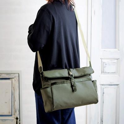 ふるさと納税 豊岡市 豊岡鞄 KANEDAITO RVKショルダーM 561011グレー