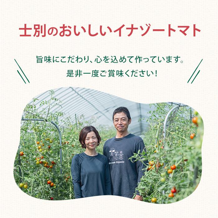 ＜季節限定＞有機JASフルーツイナゾートマト(約2kg) 【2026年7月以降発送】 期間限定 トマト ミニトマト フルーツトマト 旬 野菜 リコピン 【イナゾーファーム】【B7160】