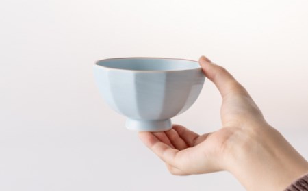 マカロン面取茶碗4点 NAZ011 