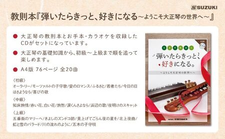 大正琴を弾いてみよう！大正琴とCD付き教則本 入門セット DVD 雑貨 日用品 