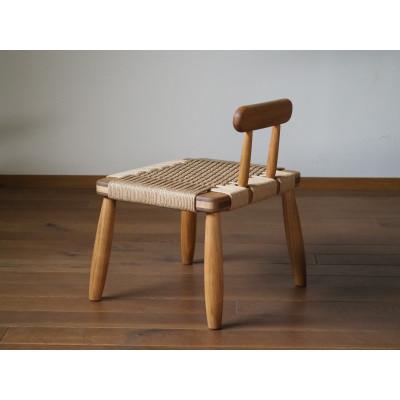 ふるさと納税 川越市 【UMEBACHI FURNITURE】 ペーパーコードのこどもいす　1脚　キッズチェア　国産材 |  | 01