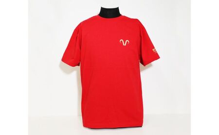エリース豊島 ロゴプリントTシャツ・レッド Tシャツ スポーツ サッカー クラブチーム 豊島区 東京都 M
