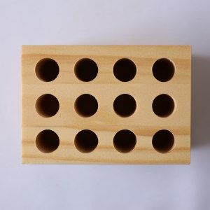 SA0925　《3種の木材から選べる》木製ペン立て 2種セット （パイン材）