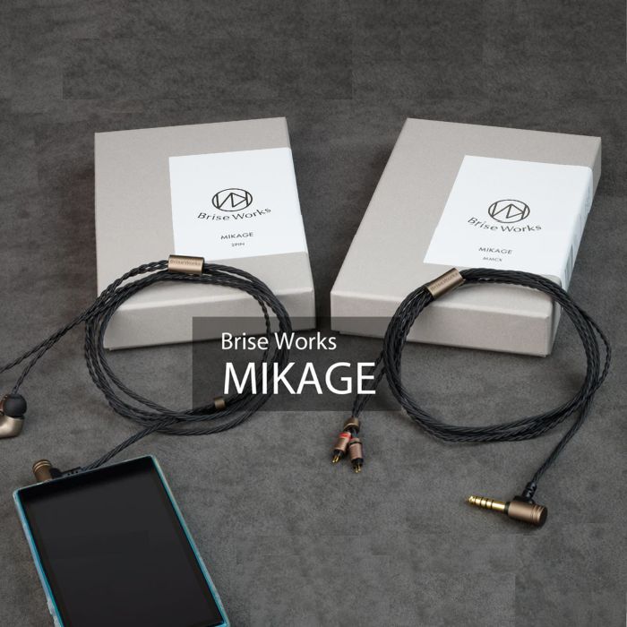【ふるさと納税】MIKAGE イヤフォンリケーブル【ブリスオーディオ】