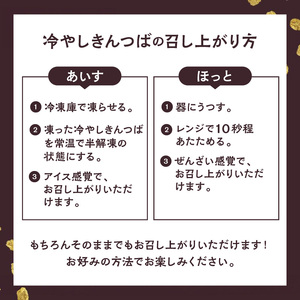 冷しきんつば【和泉庄】6個 和菓子 長野県 飯田市