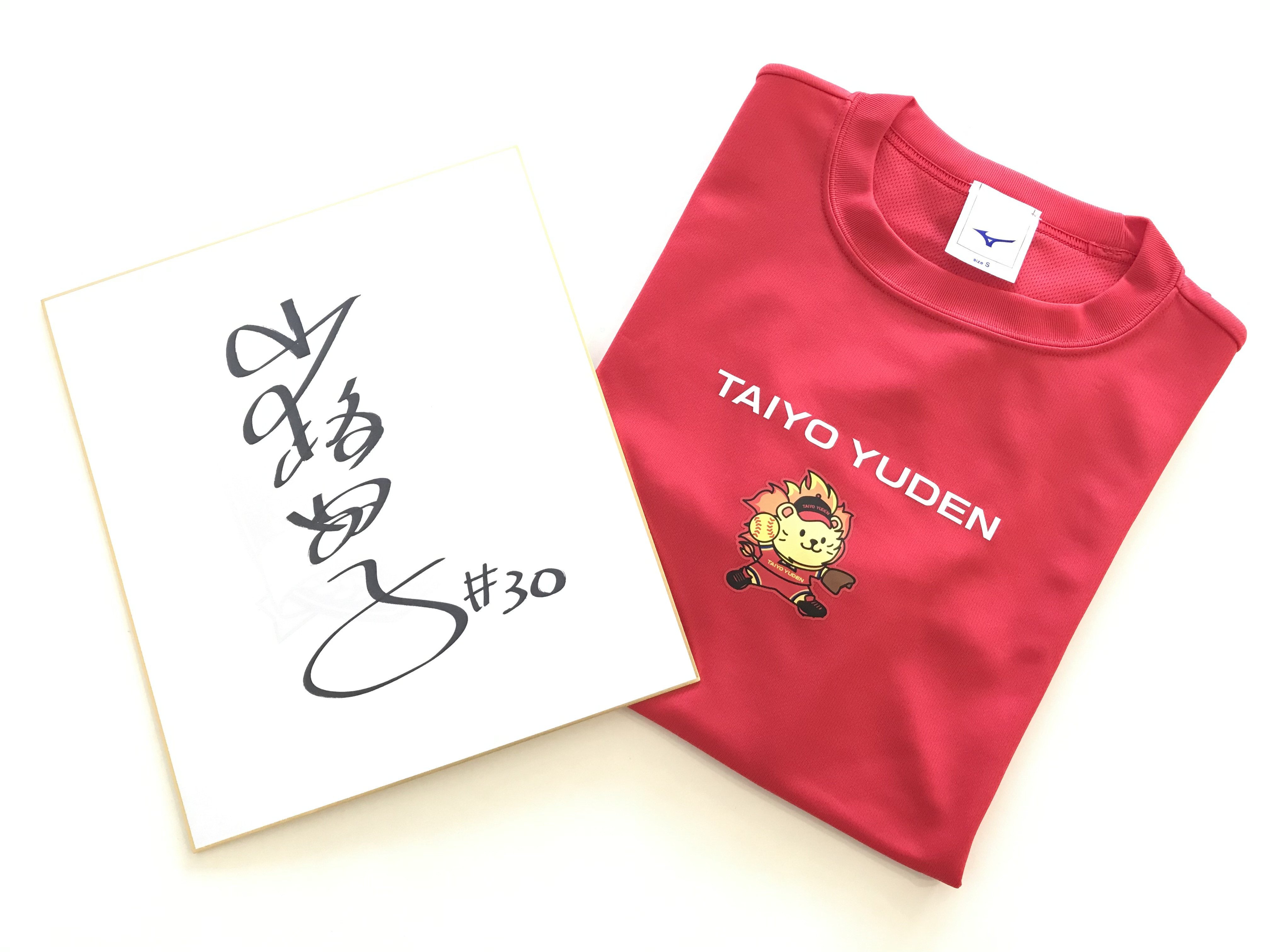 
                  【22A042】　太陽誘電ソルフィーユ（ソフトボール部）ソルフィーちゃん入りＴシャツ《サイン色紙付き・数量限定》
                