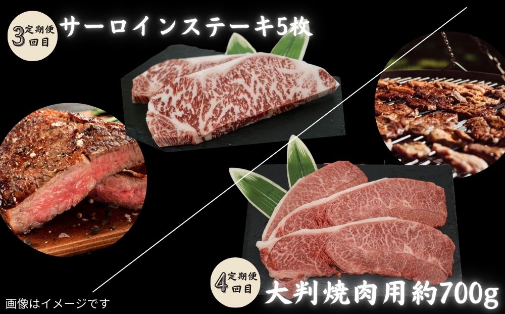 【宇陀里牛 定期便6回 (大人数向け) 】黒毛和牛セット ／ふるさと納税 大容量 宇陀里牛 黒毛和牛 牛肉セット 焼肉 ステーキ すき焼き 6回配送 国産和牛 光福久屋 奈良県 宇陀市