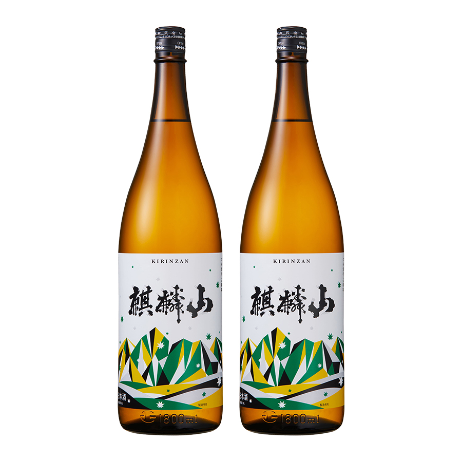 ＜麒麟山酒造＞麒麟山　伝統辛口　1.8Ｌ　2本セット