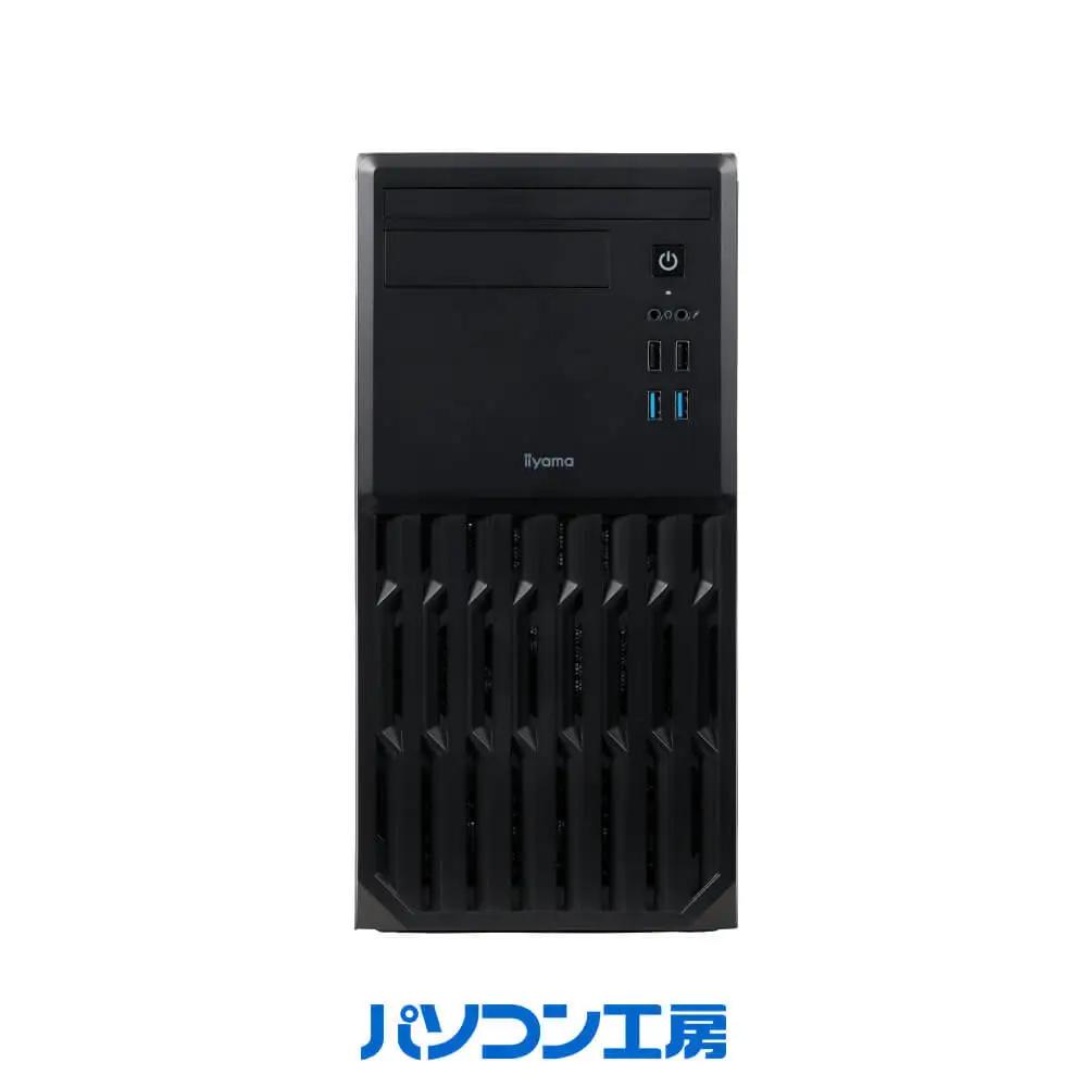 パソコン工房 4年間物損保証 ミニタワーデスクトップPC Ryzen 7/SSD/No.393 | ゲーミング パソコン