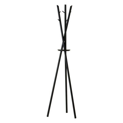 旭川家具 cosine Tepee コートスタンド ブラック_04916【配送不可地域：離島・沖縄】【1732528】
