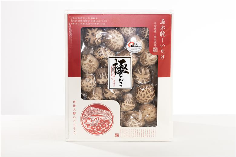 進物どんこ 200g | 大分県産 しいたけ どんこ 干ししいたけ 原木栽培 椎茸 化粧箱入り 熨斗・包装対応可 ギフト 贈答用 国産 九州 大分県 送料無料