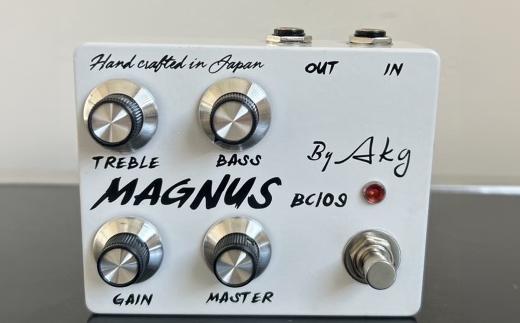 AKG SOUND DESIGN／AKG工房 ギターエフェクター MAGNUS トランスペアレント系ファズ クリーンブースター 9V 18V 電圧可変 ハンドメイド 国産 ハンドワイヤード 岩手県一関市 ふるさと納税