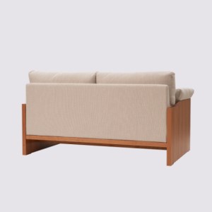 No.376 【家具蔵】3Pソファ フレスコ ウォールナット材