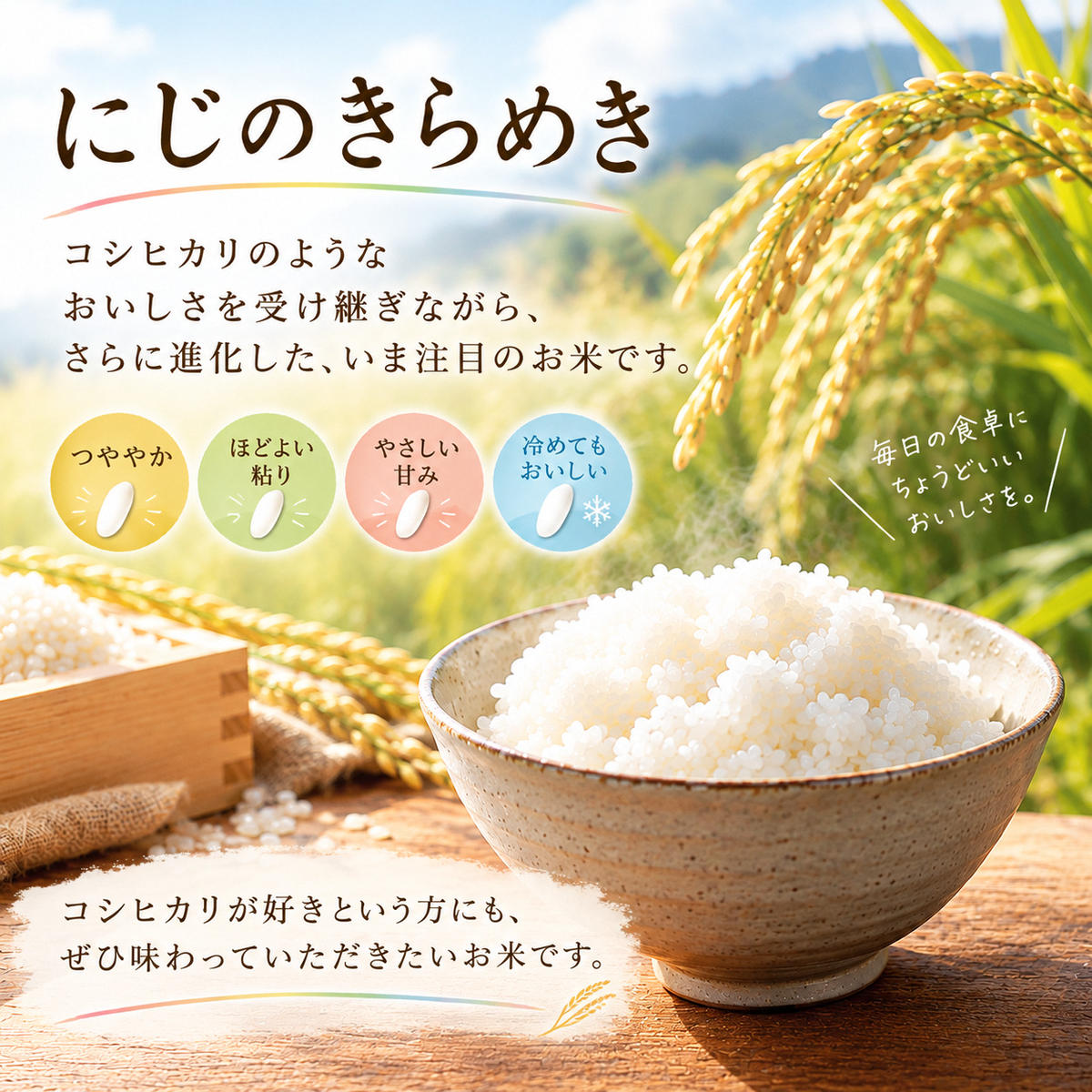 令和8年産 にじのきらめき 10kg 精米 お米 京都丹波産 米 新米 南丹市 京都 令和8年 10キロ 新米26