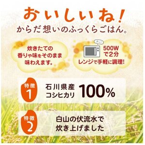 美里のおいしいごはん(コシヒカリ100%使用)　200g入×30個　防腐剤不使用　パックご飯【1665395】
