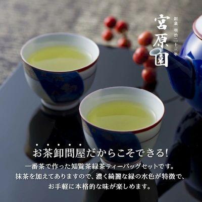 ふるさと納税 南九州市 知覧緑茶ティーバッグ500g×2本 |  | 01