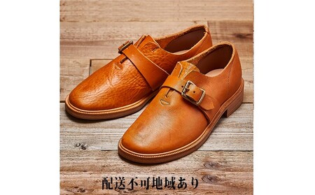 KOTOKA　 一枚革モンク　ナチュラル　 メンズ ファッション 靴 シューズ 栃木レザー KTO-4001  27.0cm