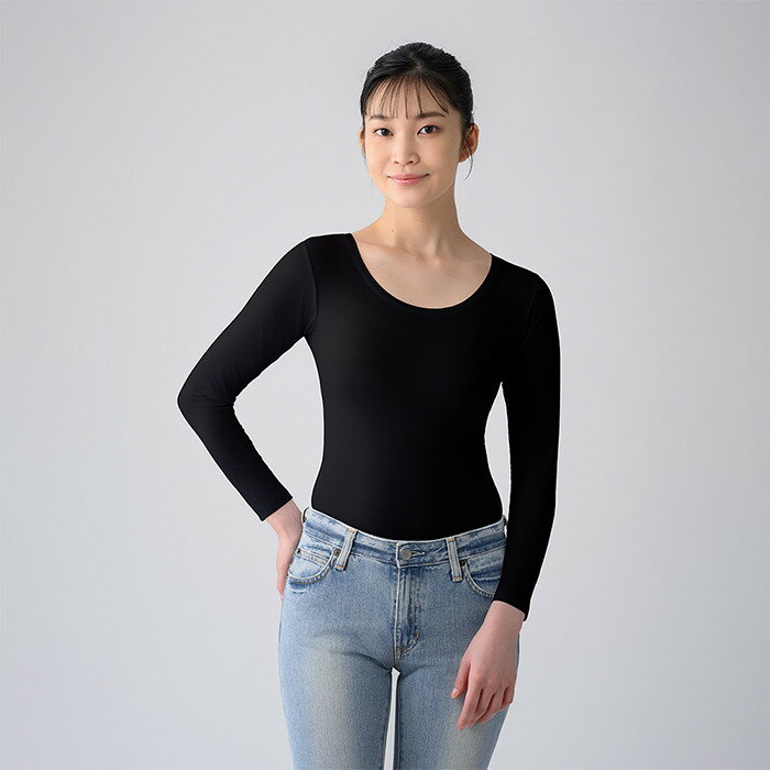【ふるさと納税】【女性用】ReDリカバリーウェア Uネックインナー長袖 疲労回復 血行促進 一般医療機器 バイタルテック