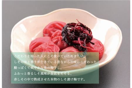 【贈答用】紀州南高梅 食べ比べセット 500g×2　（しそ風味・うす味） 梅干し【inm900-4B】