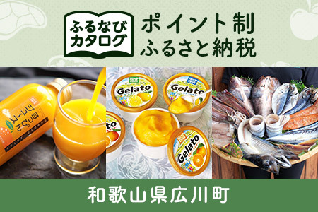 【有効期限なし！後からゆっくり特産品を選べる】和歌山県広川町カタログポイント
