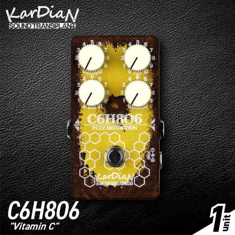 【ふるさと納税】C6H8O6 Vitamin C トランジスタ FET 5つ 素子 ゲインアップ 分割 レイアウト 選択 自由 ファズ ペダル 2EQ 採用 サウンドメイキング 自在 エフェクター エレキ ギター ベース 楽器 アクセサリ 音響機材 お取り寄せ 滋賀県 守山市 送料無料