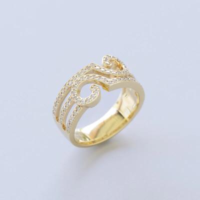 ふるさと納税 山梨県 【15号】K18 ダイヤモンドリング/ヴェルサイユ |  | 01