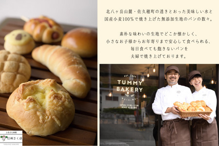 北八ヶ岳山麓の美味しい水と国産小麦で作る、毎日食べたいパンセット　4カ月定期便〔TB-04〕