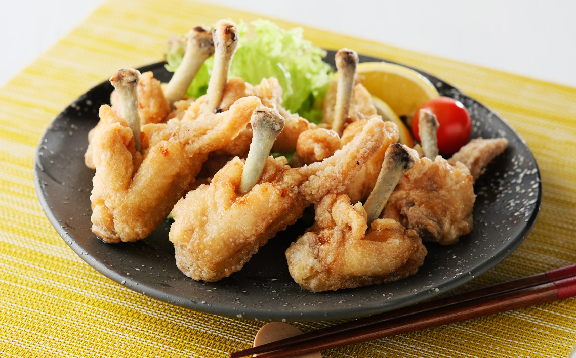 
                  朝引き鶏のチューリップ揚げ（調理済み）13本入り ／朝引き鶏 チューリップ揚げ 手羽先 唐揚げ 調理済み 13本 ジューシー レンジ トースター 簡単調理 お弁当 おかず No.1057
                