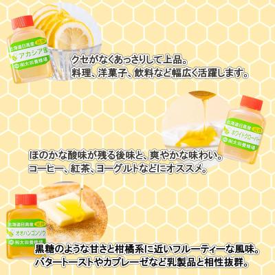 ふるさと納税 新ひだか町 北海道産天然はちみつ5種 200g(各40g)お試し食べ比べセット |  | 01