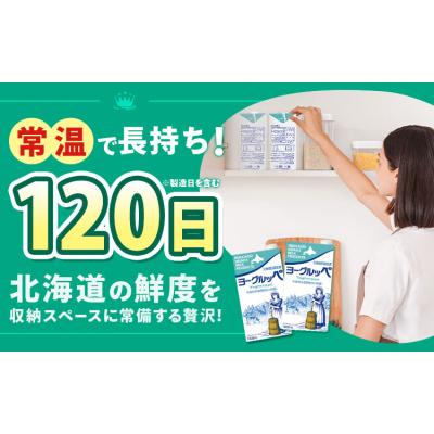 ふるさと納税 日高町 ロングライフ 常温保存可能 ヨーグルッペ 【3ヶ月定期便】 1000ml × 12本