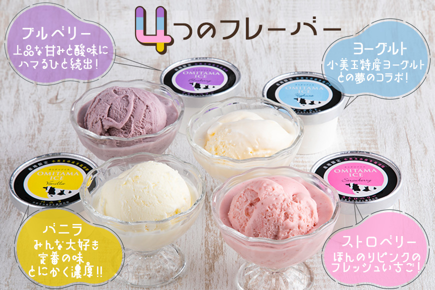 おみたまアイス 18個セット 1-E