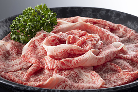 【A4?A5】博多和牛 しゃぶしゃぶすき焼き用(肩ロース肉・肩バラ肉・モモ肉)500g 吉富町/株式会社MEAT PLUS[BGAB063]