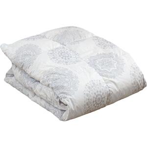 2枚合わせ　羽毛掛け布団 シングル　カレイド（グレー）_2枚合わせ 羽毛布団 合い掛け 肌掛け ダウンケット セット シングル 中厚 カレイド 洗える 150 × 210cm 軽い 掛け心地 春 夏 