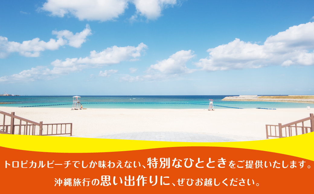 トロピカルビーチ BBQ 8名 プラン ご利用券 はごろも牛セット | はごろもPMパートナーズ | 旅行 沖縄 宜野湾 ぎのわん | 家族 ファミリー バーベキュー 海辺 ビーチ ビーチパーティー 