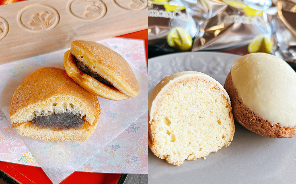 
            開懐世利六菓匠謹製 どら焼き ＆ レモンケーキ 2種 セット 各50g×5個入 合計10個 和菓子 洋菓子 菓子 お菓子 おかし どらやき どら焼 ケーキ 焼き菓子 焼菓子 スイーツ 熊本県
          