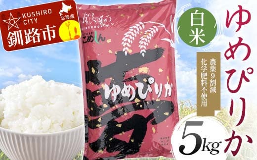 
            【選べる発送月】 農薬9割減 ・ 化学肥料不使用ゆめぴりか 5kg 白米 北海道産 米 コメ こめ お米 白米 玄米 F4F-7357var
          